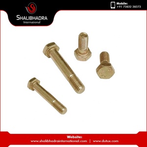 สลักหกเหลี่ยมทองเหลืองขนาดที่กำหนดเองมีมาตรฐาน DIN - Product Image 4