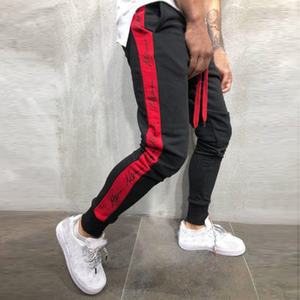 Men's Slim Fit Tracksuit Sport Gym Skinny Jogging Joggers Sweat Pants Trousers - Product Image 1
