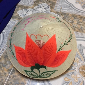 Mũ Tre Với Sơn, Mũ Hình Nón Với Nhiều Thiết Kế, Mũ Tre Với Logo - Product Image 5