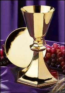 Latón puro cáliz Copa con Ciborium/Iglesia producto suministros - Product Image 4