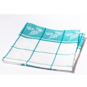 Serviettes de cuisine de golf de couleur unie en coton gaufré d'Inde serviettes de cuisine douces et absorbantes - Product Image 4