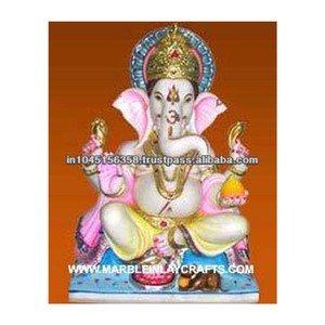 Marble Ganpati Statue - Product Image 1