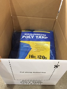 Standard-duty PE tarpaulin any color with any size exported to USA and Europe market - Product Image 2