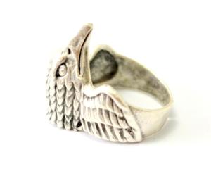 แหวนอัลลอยสไตล์โบฮีเมียนรูปปีกนางฟ้านกอินทรี - Product Image 4