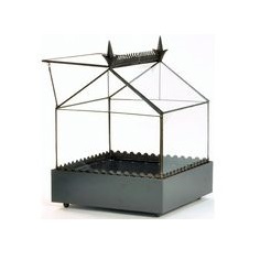 Nichoir décoratif de nouvelle conception pour l'alimentation des oiseaux avec du verre - Product Image 2