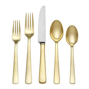 Accessoires de salle à manger Couverts de vaisselle Couverts en acier inoxydable personnalisés aussi Accessoires pour hôtels et restaurants Ensembles de couverts en métal - Product Image 6