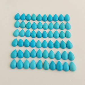 Piedra Preciosa Natural Sleeping Beauty, Cabujón de Pera Suelta de 6x8 mm, Grado AAA+, Color 100% Natural, Efectos Ópticos Calibrados, Joyería - Product Image 2