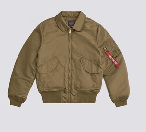 Blouson de vol coupe cintrée pour homme, blouson de motard bombardier MA1, classique, vente en gros, pour homme - Product Image 3