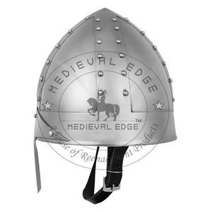 Casco Nasal Norman Wearable Knight Roleplaying Armor Recreación Traje Empresa de fabricación más grande - Product Image 4