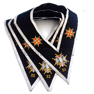 Rite écossais 32e degré maçonnique Regalia broderie artisanat et couture collier Kit de point de croix - Product Image 2