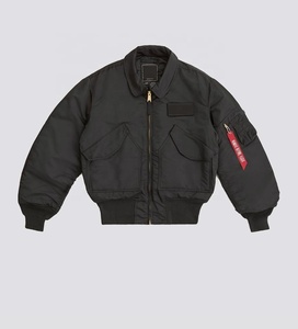 แจ็กเก็ตบอมเบอร์สำหรับผู้ชายเสื้อแจ็คเก็ตนักบินแบบคลาสสิกสำหรับ MA1 - Product Image 3