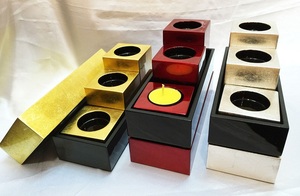 Vietnam Lacquer Candle Holder High-Quality Wooden Candle Holder for Gift - Product Image 5