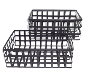 ตะกร้าลวดโลหะเก็บของรักษ์โลก-ดีไซน์ทันสมัยอเนกประสงค์ - Product Image 6