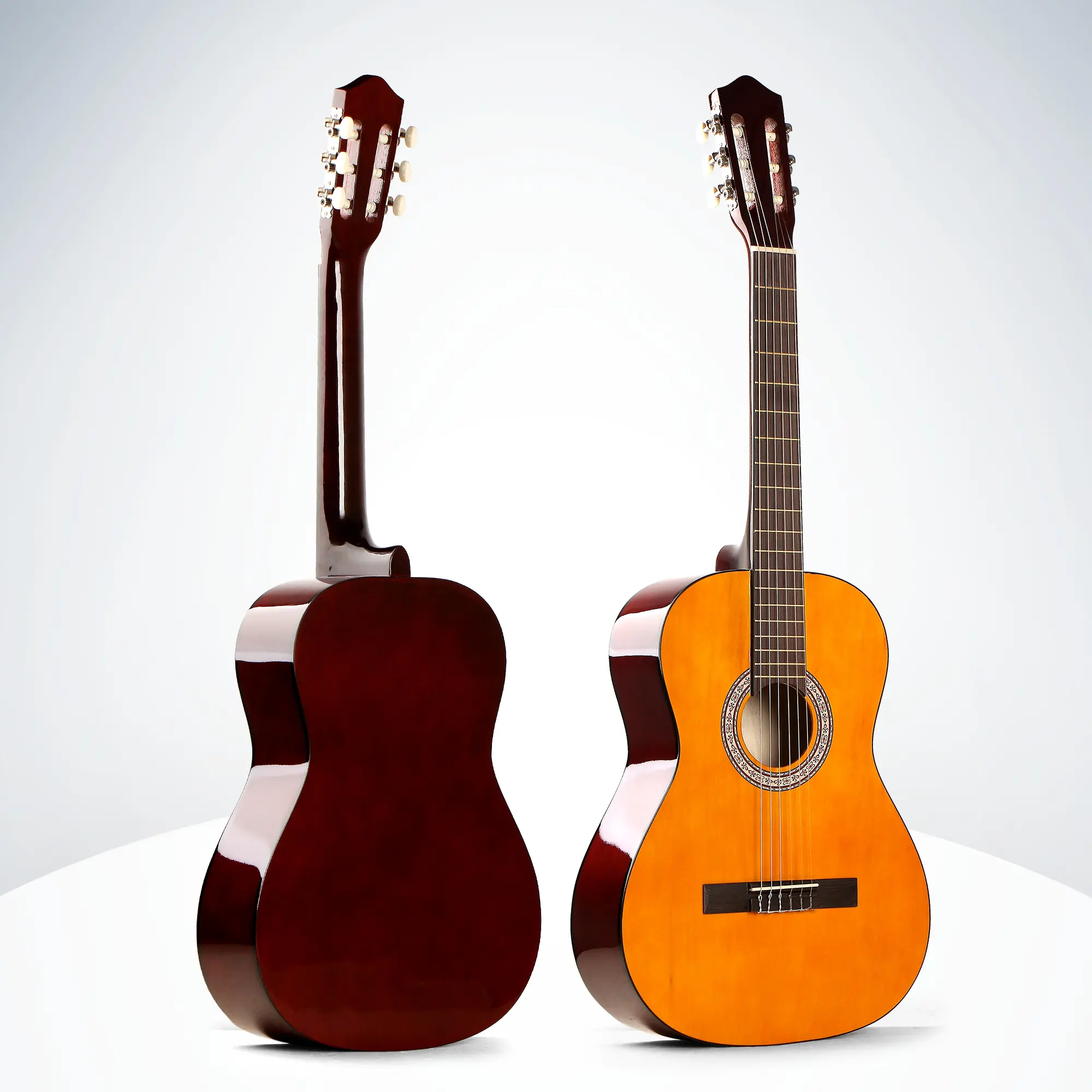 39 Inch Cổ Điển Guitar Spruce Guitar Bán Buôn Giá Rẻ Nhất Với Trussrod Tay Sản Xuất Tại Trung Quốc