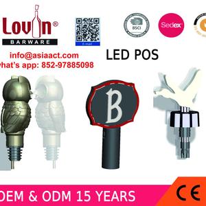 led <b>trolly</b> wine bottle led topper or bottle display and LED display bottle top sign - Product Image 4
