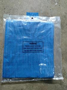 Blue color PE tarpaulin sheets packaging in carton boxes to USA- AMERICA - Product Image 2