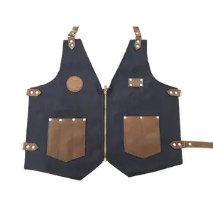 Delantal de peluquería profesional, chaleco de peluquero, delantal - Product Image 1