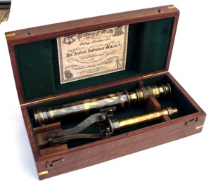 High Quality 11 Inch SpyGlass Antique Vintage Brass Telescope with Metallic Tripod Stand Wooden <b>Box</b> Encased-Novelty <b>Gifts</b> - Product Image 6