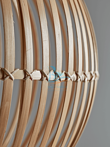 โป๊ะไฟไม้ไผ่ทอแบบมือถือเป็นมิตรกับสิ่งแวดล้อม - Product Image 5