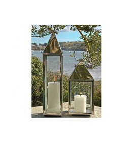 ภาชนะใส่เทียนทำจากโลหะหรูหราแบบเก่าคุณภาพสูงที่แขวนตะเกียงสำหรับผู้ผลิตขายส่งจำนวนมาก - Product Image 1