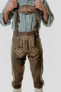 Tren bávaro antiguo, KNIEBUND HERREN LEDERHOSEN, marrón - Product Image 2