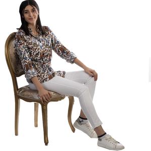 ชุดเดรสผู้หญิงลาย Paisley เสื้อเชิ้ตเสื้อเชิ้ตลายดอกไม้ - Product Image 2