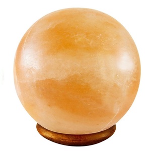 Lampe boule de haute qualité avec la meilleure lampe de sel boule de base en bois dans la meilleure couleur et qualité-Sian Enterprises - Product Image 3