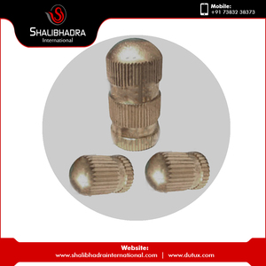 Écrous à insérer ronds en laiton de taille personnalisée de haute qualité Excellente finition Produit en laiton poli - Product Image 5