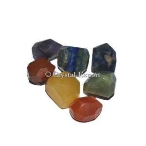 Wholesale Semi-precious Irregular Stone Beads 7 Chakra Stone Set for Healing Mascot Style Healing Products - Product Image 1