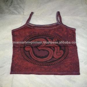 OM MANTRA BATIK estampado camisetas - Product Image 2
