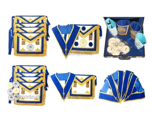 Masonic Regalia Craft provincial Full dress Apron, Collar, Jewels I Masonic Regalia