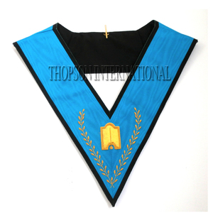 AASR Broderie à col à 4 degrés et insignes maçonniques au point de croix par I Masonic Regalia - Product Image 2