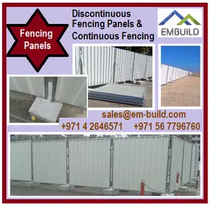 Corrugated/Trapezoidal Sheeted Discontinuous Fencing , Fencing Panels - Product Image 1