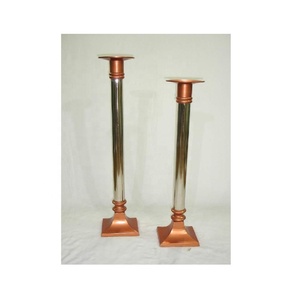 เชิงเทียนโลหะขนาดใหญ่ ดีไซน์หรูหรา สำหรับตกแต่งบ้านและงานแต่งงาน - Product Image 1