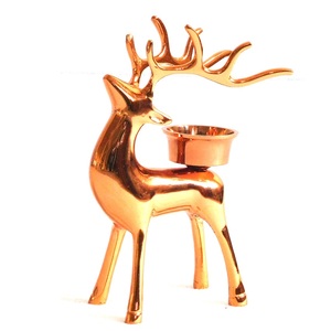 Reno decorativo de Animal Chapado en cobre, nuevo - Product Image 4