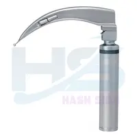 Hot Sale Silver Steel Fiber Optic Laryngoscope
