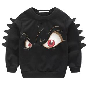 เสื้อสเวตเตอร์ผ้าคอตตอนออร์แกนิกมีฮู้ดสำหรับเด็กและทารกเสื้อสวมหัวผ้าหนาหนาหนาหนาสีพื้นสำหรับฤดูใบไม้ร่วง - Product Image 1