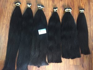 ดิบผมเป็นกลุ่ม/Unprocessed Human Hair Bulk,Double Drawn ผม,เวียดนามผม - Product Image 2