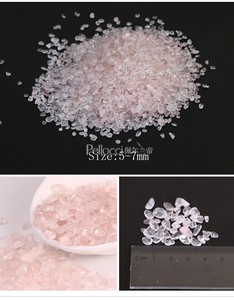 Rose quartz pierre polie en gros - Product Image 6
