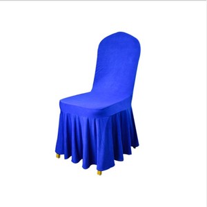 300318 Hotel estiramiento poliéster <span class=keywords><strong>sol</strong></span> falda silla cubierta banquete de bodas junto playa oro barato - Product Image 3