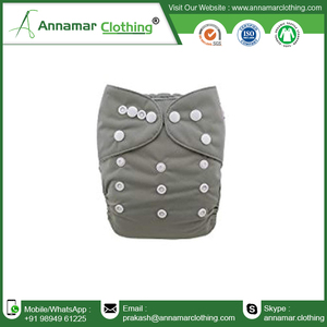 Pañal de tela para bebé, con logotipo personalizado, reutilizable, fácil de lavar y secar, ajustable, para niña y bebé - Product Image 5