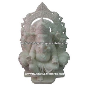 White Ganesh Statues - Product Image 1