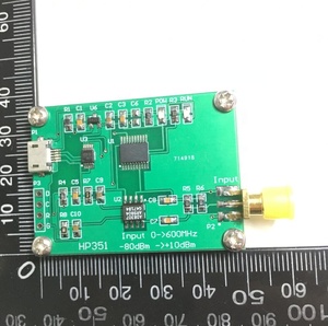 Analizador de Espectro RF Digital Taidacent, Resolución de Potencia 0.1dbm, Voltaje DC 5V, Rango de Frecuencia 1~500MHz, Kit de Medidor de Potencia RF - Product Image 2