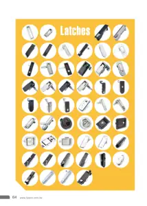 ตัวล็อคฝาปิดเรือแบบกดปิด รุ่น LM-320 ทำจากสแตนเลส พร้อมตัวดึงแบบฝังในตัว  สำหรับฝาปิดเรือ/ตู้/ช่องเก็บของ  วัสดุพลาสติก  สำหรับงานทางทะเล - Product Image 6