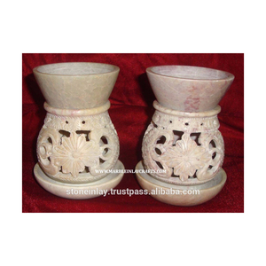 Decorative Soapstone Fragrance <b>Oil</b> <b>Burner</b> - Product Image 1