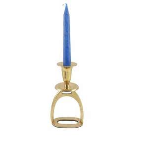 Portavelas de latón macizo, soporte de vela VINTAGE galvanizado, decoración de boda, candelabro de iones de METAL - Product Image 2