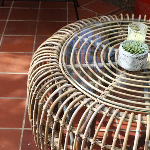 Muebles de Ratán Decorativos y Ecológicos, Mesa y Silla, Venta al por Mayor, Bajo Costo - Product Image 4