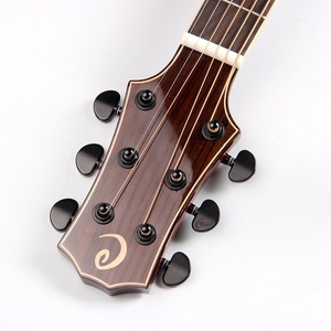 Vente en gros au meilleur prix <span class=keywords><strong>OM</strong></span> corps en cèdre massif fond en palissandre manche en acajou reliure en érable guitare acoustique électrique de 40 pouces avec égaliseur - Product Image 2