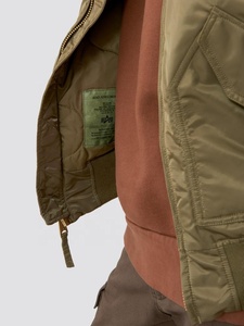 Blouson de vol coupe cintrée pour homme, blouson de motard bombardier MA1, classique, vente en gros, pour homme - Product Image 4