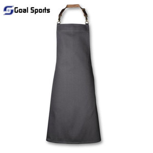 Custom Logo Design Leather Sleeveless Bib <b>Work</b> Wear <b>Apron</b> - Product Image 4
